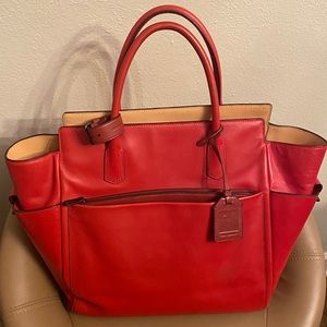 Reed Krakoff Atlantique Lrg tote bag red/burgundy